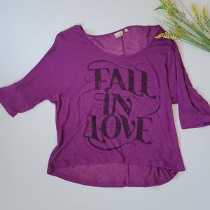 Fall In Love Semi Sheer Off Shoulder Top XL